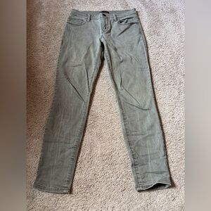 Express Women's Skinny Jeans - Olive